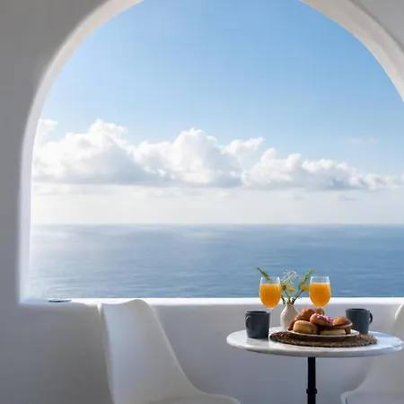 Two Gods Santorini Premium Jacuzzi Sea View * Vourvoúlos