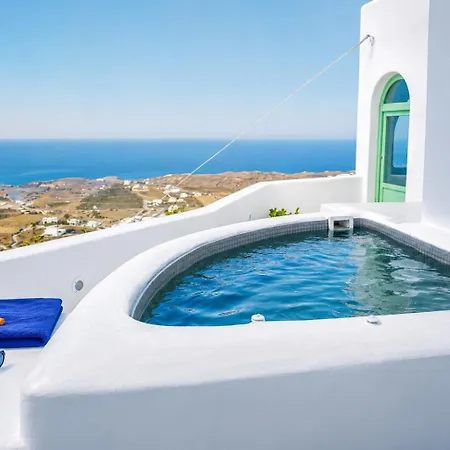 Two Gods Santorini Premium Jacuzzi Sea View 公寓 *