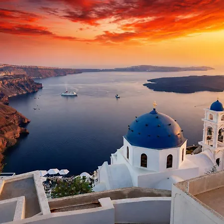 公寓 Two Gods Santorini Premium Jacuzzi Sea View Vourvoúlos