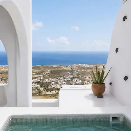 Two Gods Santorini Premium Jacuzzi Sea View 公寓