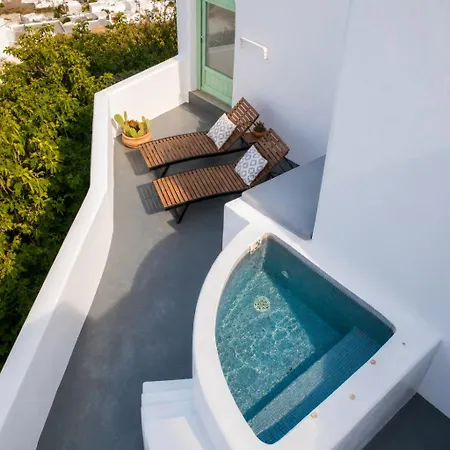 公寓 Two Gods Santorini Premium Jacuzzi Sea View